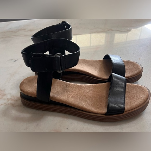 Alfani Womens Step N Flex Cherryll Sliver Flatform Wedge, BLACK, Size 9 - Picture 4 of 7